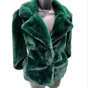 Green Emerald Teddy Coat